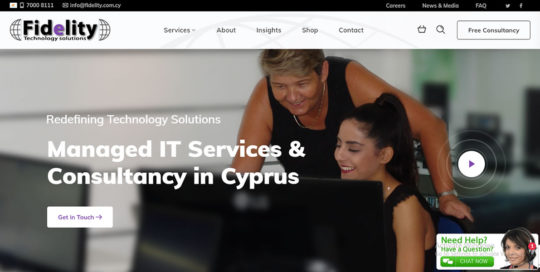 Fidelity Technology Solutions website cyprus