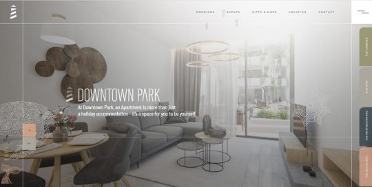 DownTown Park Website by Fidelity